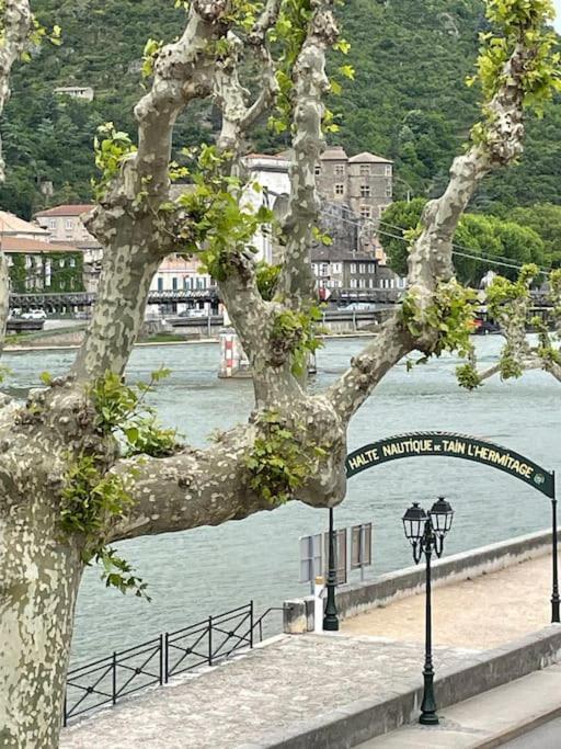 Вилла La Batellerie, Vue Sur Rhone Тен-л'Эрмитаж Экстерьер фото